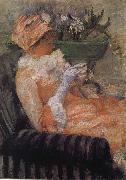 A cup of tea Mary Cassatt